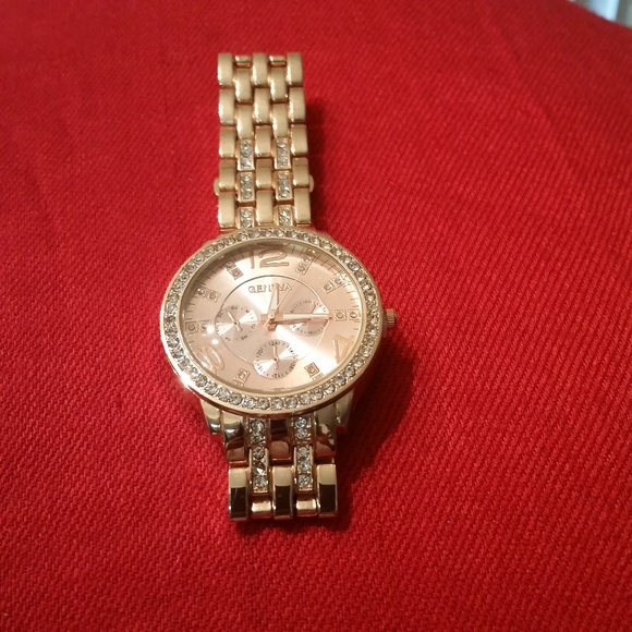 Geneva Accessories - $$$ Geneva Watch Goldtone Stainless Steel $$$